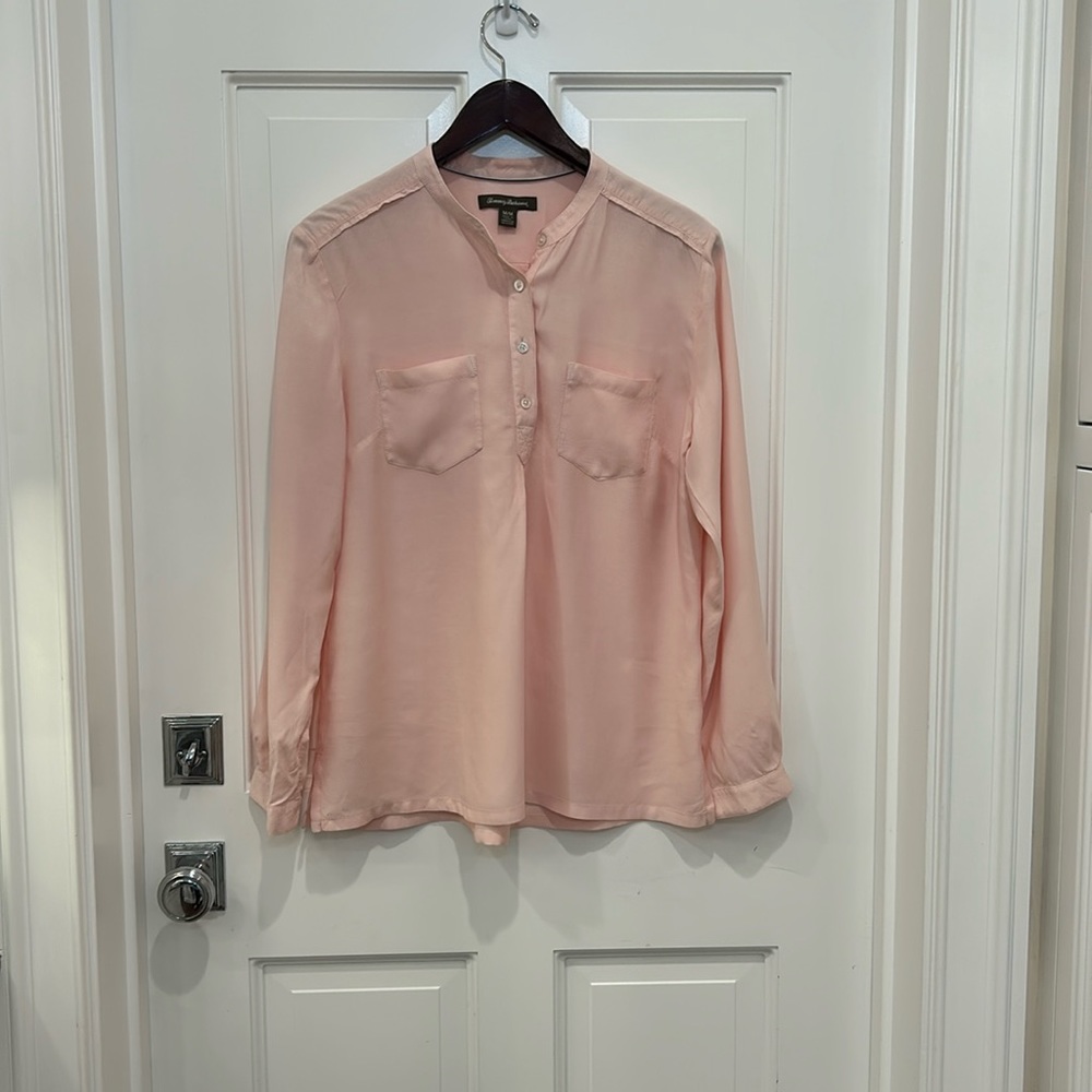 TOMMY BAHAMA pink shirt M